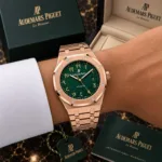 Audemars Piguet Royal Oak Green Dial - Image 5