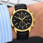 Fossil Bennette Black Chronograph
