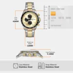 Fossil Two Tone Yellow Dial - Image 5
