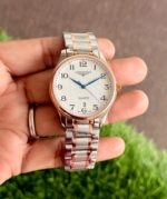 Longines Two Tone White Dial Quartz