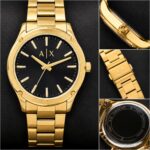 Armani Exchange Golden Black Dial - Image 4