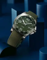 Longines Hydro Conquest Green Automatic - Image 2