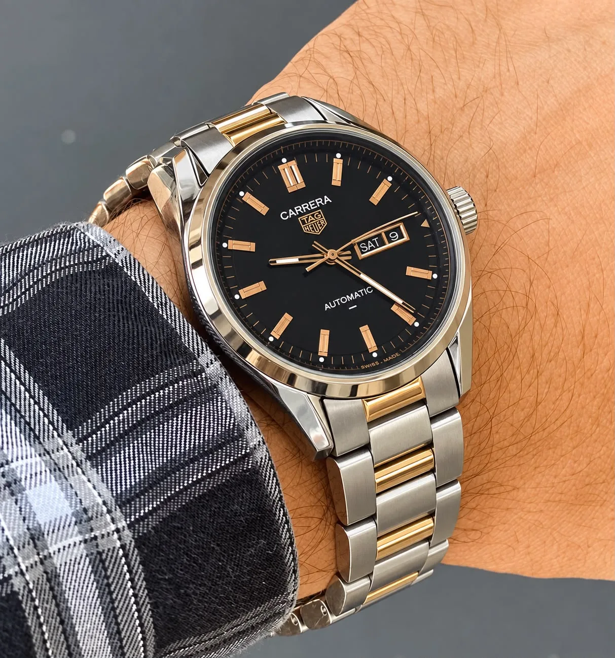 WhatsApp Image 2026-10-01 at 9.24.15 PM Tag Heuer Caliber Two Tone Automatic - Image 1