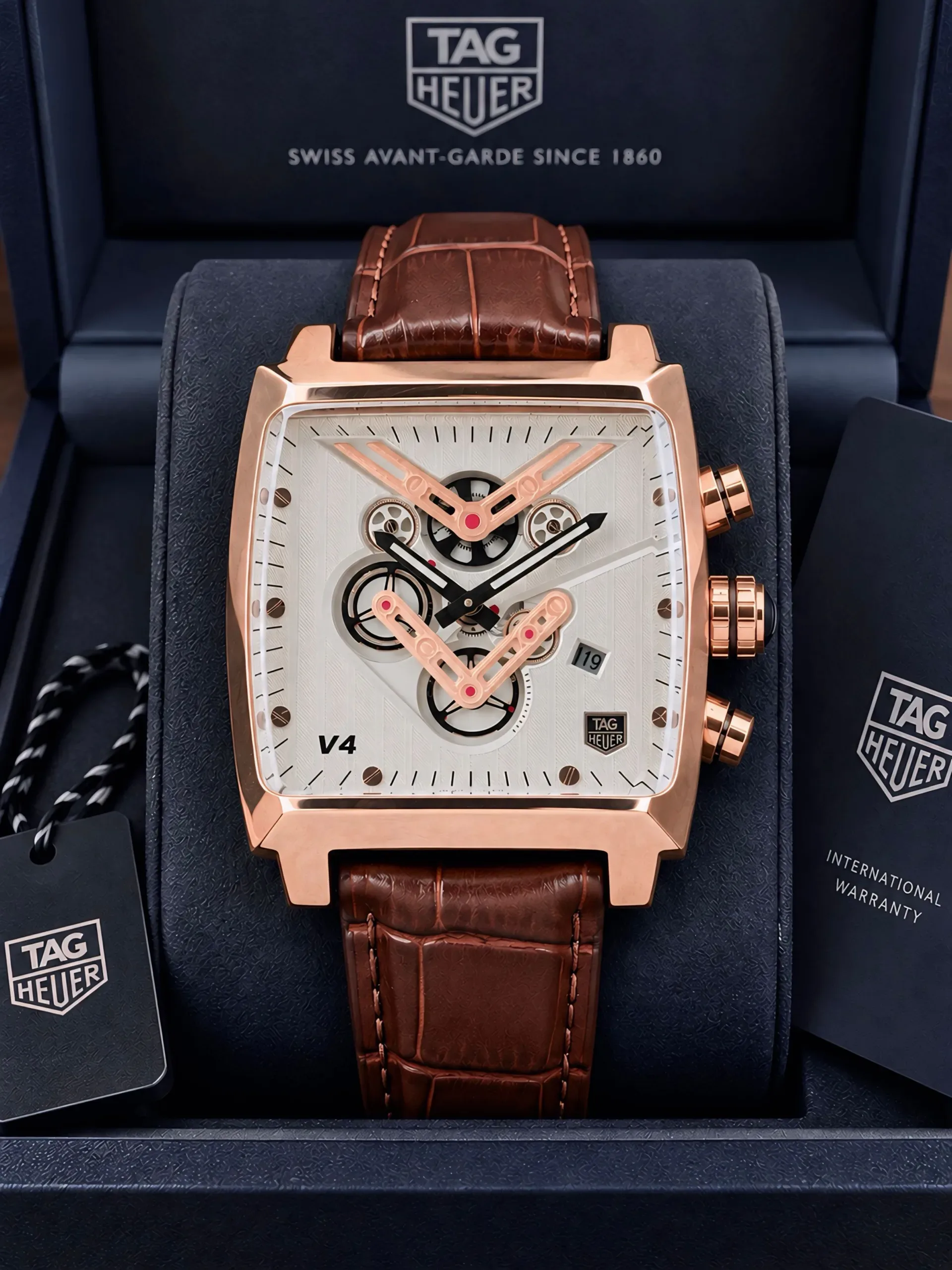 Tag Heuer 44mm White Dial - Image 2