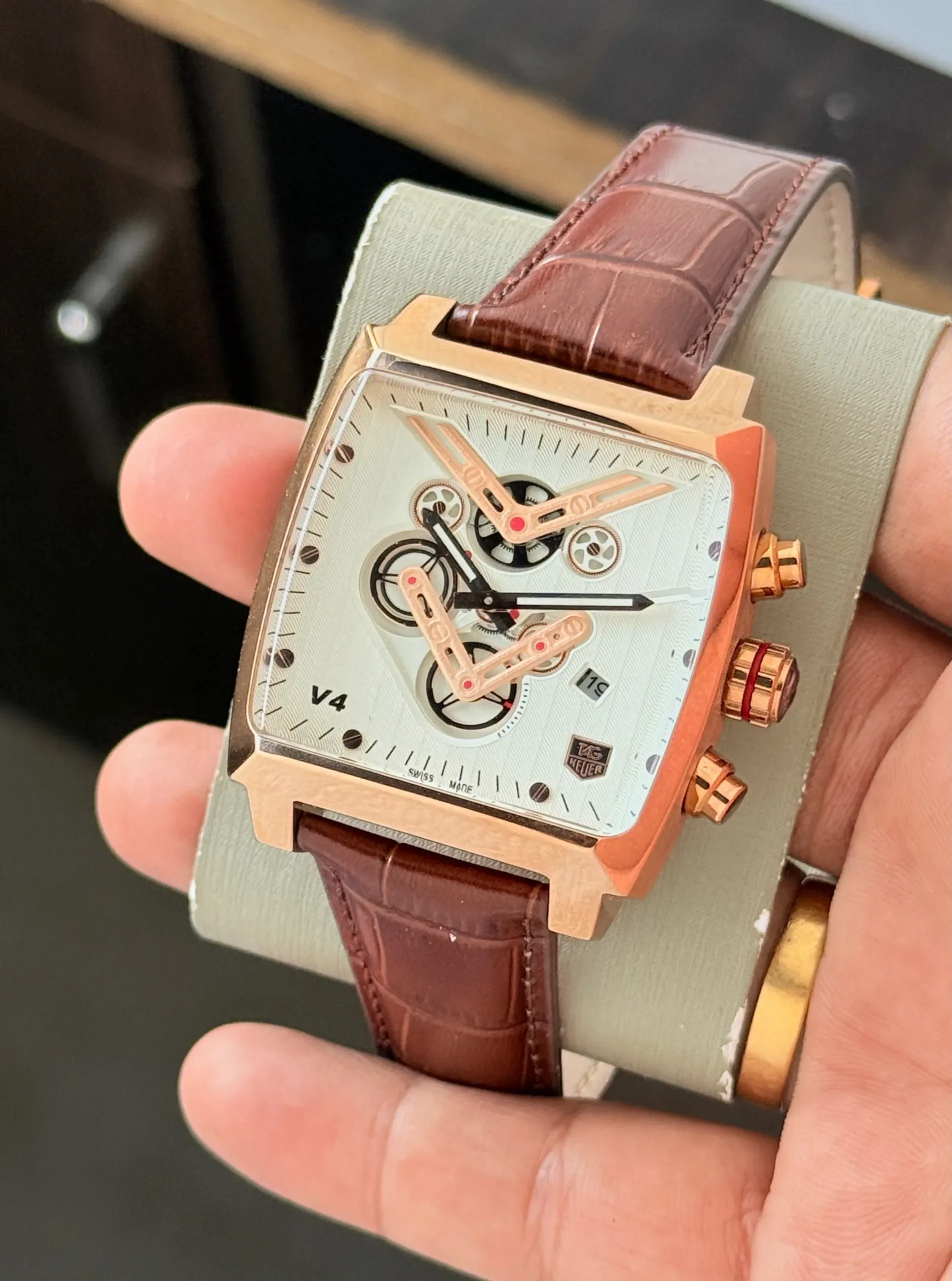 Tag Heuer 44mm White Dial - Image 3