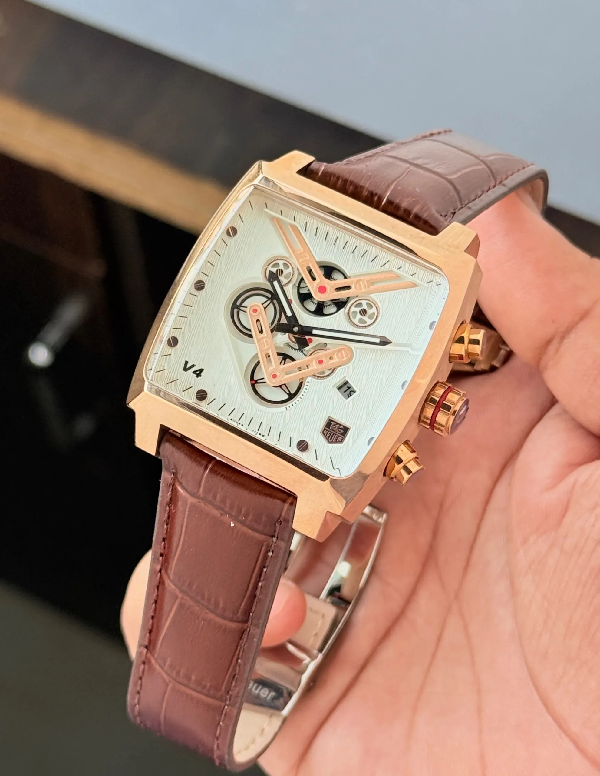 Tag Heuer 44mm White Dial - Image 5