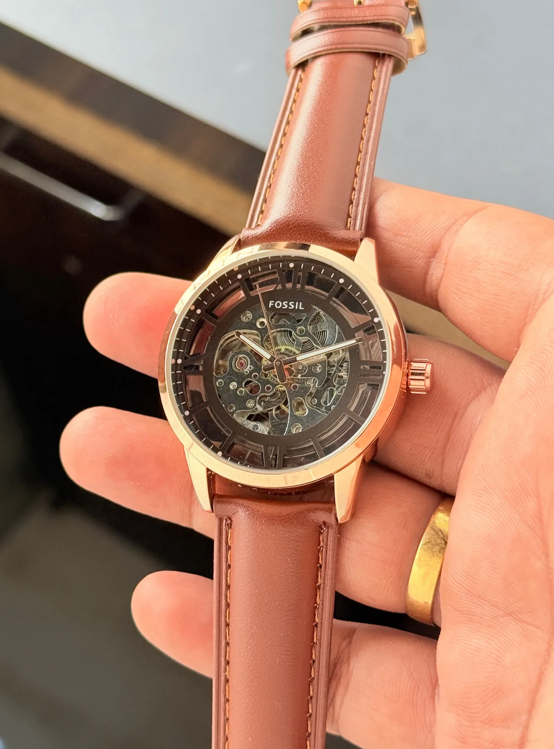 Fossil Modern Machine Brown Dial - Image 2