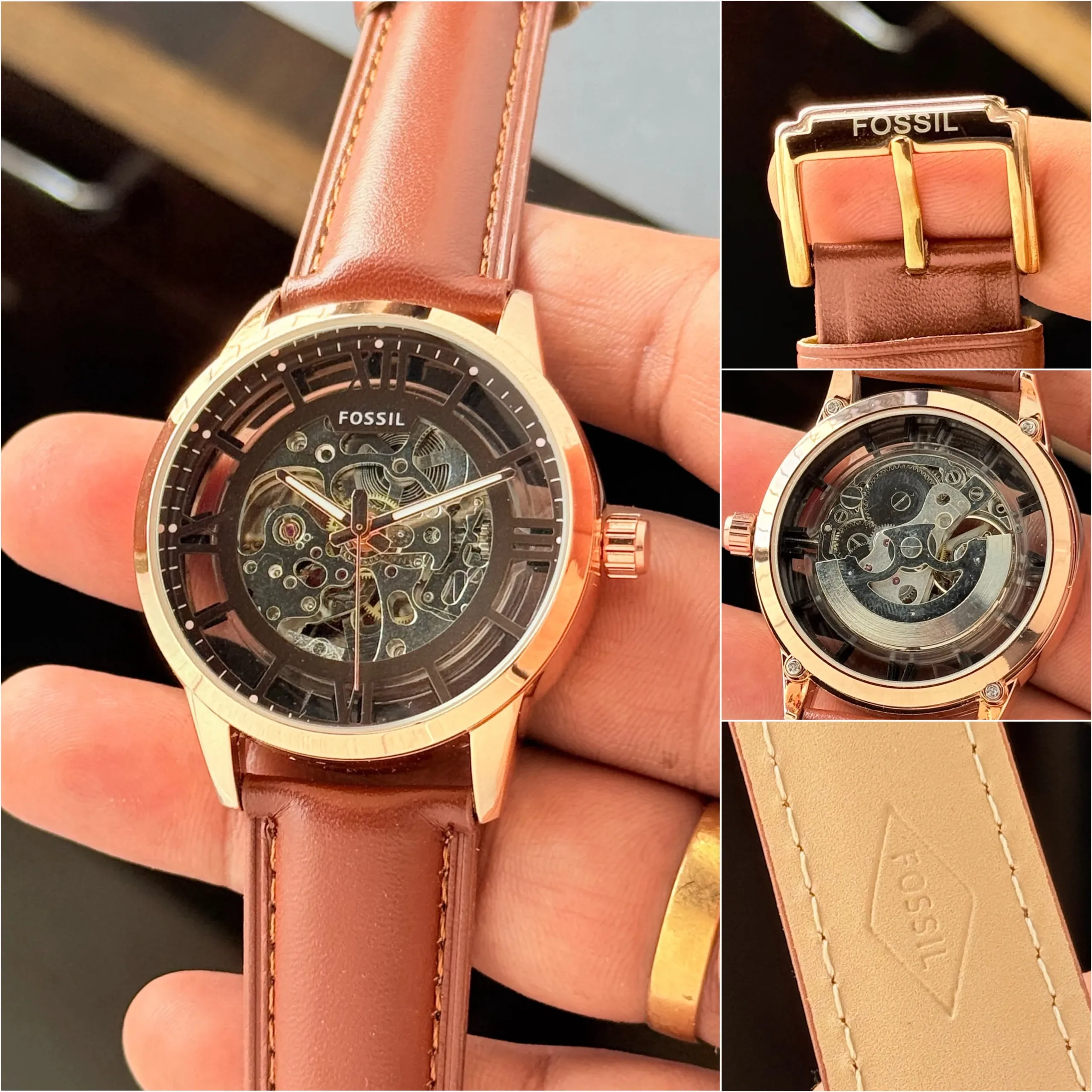 Fossil Modern Machine Brown Dial - Image 3