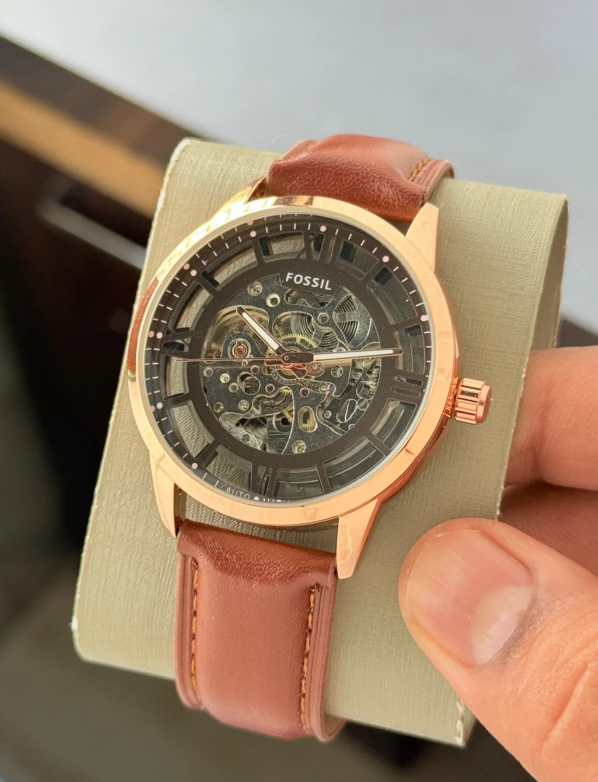 Fossil Modern Machine Brown Dial - Image 1
