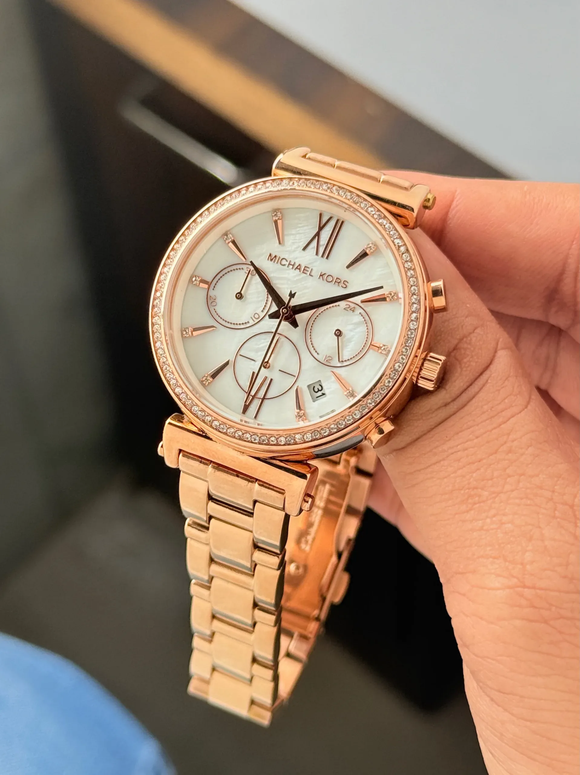 Michael Kors Sofie White Dial - Image 3