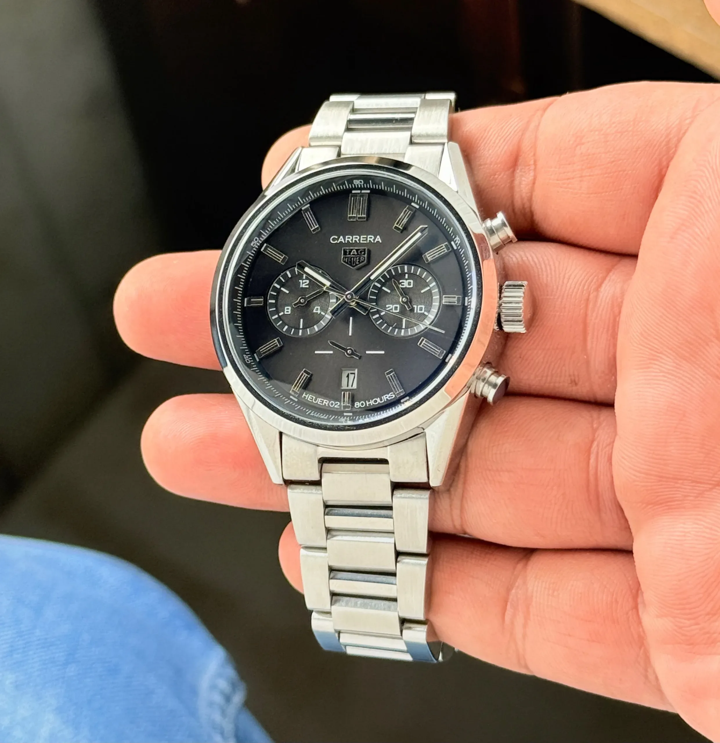WhatsApp Image 2026-10-01 at 9.25.53 PM (2) Tag Heuer Carrera Quartz Chronograph - Image 1