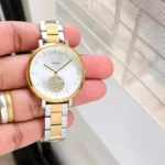 Fossil White Quartz Chronograph Dial