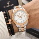 Maserati 42mm Two Tone White Dial - Image 4