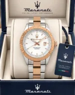 Maserati 42mm Two Tone White Dial - Image 3