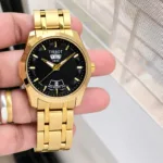 Tissot Golden Black Dial Quartz