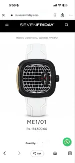 Seven Friday 44mm Black Dial - Image 3