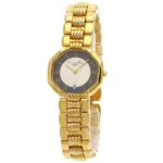 Dior Golden White Dial Quartz - Image 2