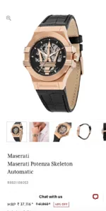 Maserati Rose Gold Black Automatic - Image 2