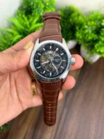 Tissot Open Heart Brown Automatic