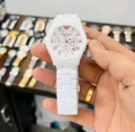 Emporio Armani Ceramic White Dial - Image 6