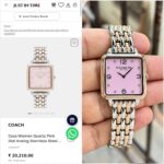 Coach Two Tone Pink Dial - Image 2
