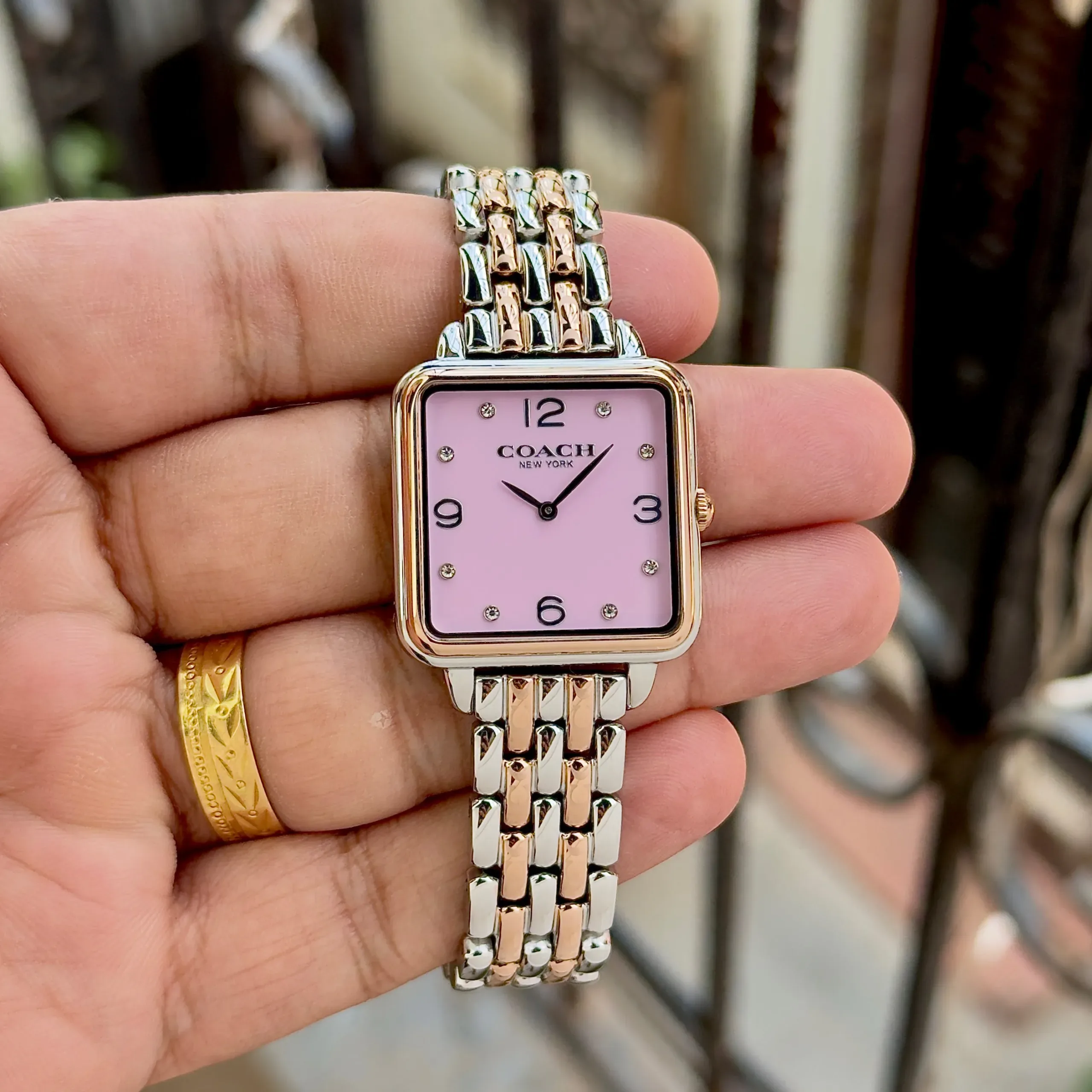 Coach Two Tone Pink Dial - Image 4