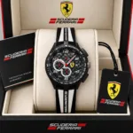 Scuderia Ferrari Black & White Chronograph - Image 4