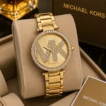 Michael Kors Champagne Gold Crystal Dial - Image 4