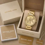 Michael Kors Champagne Gold Crystal Dial - Image 5