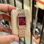 Fossil Burgundy Red Dial