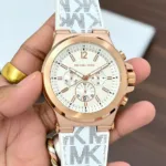 Michael Kors Dylan White Dial Chronograph