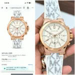 Michael Kors Dylan White Dial Chronograph - Image 6