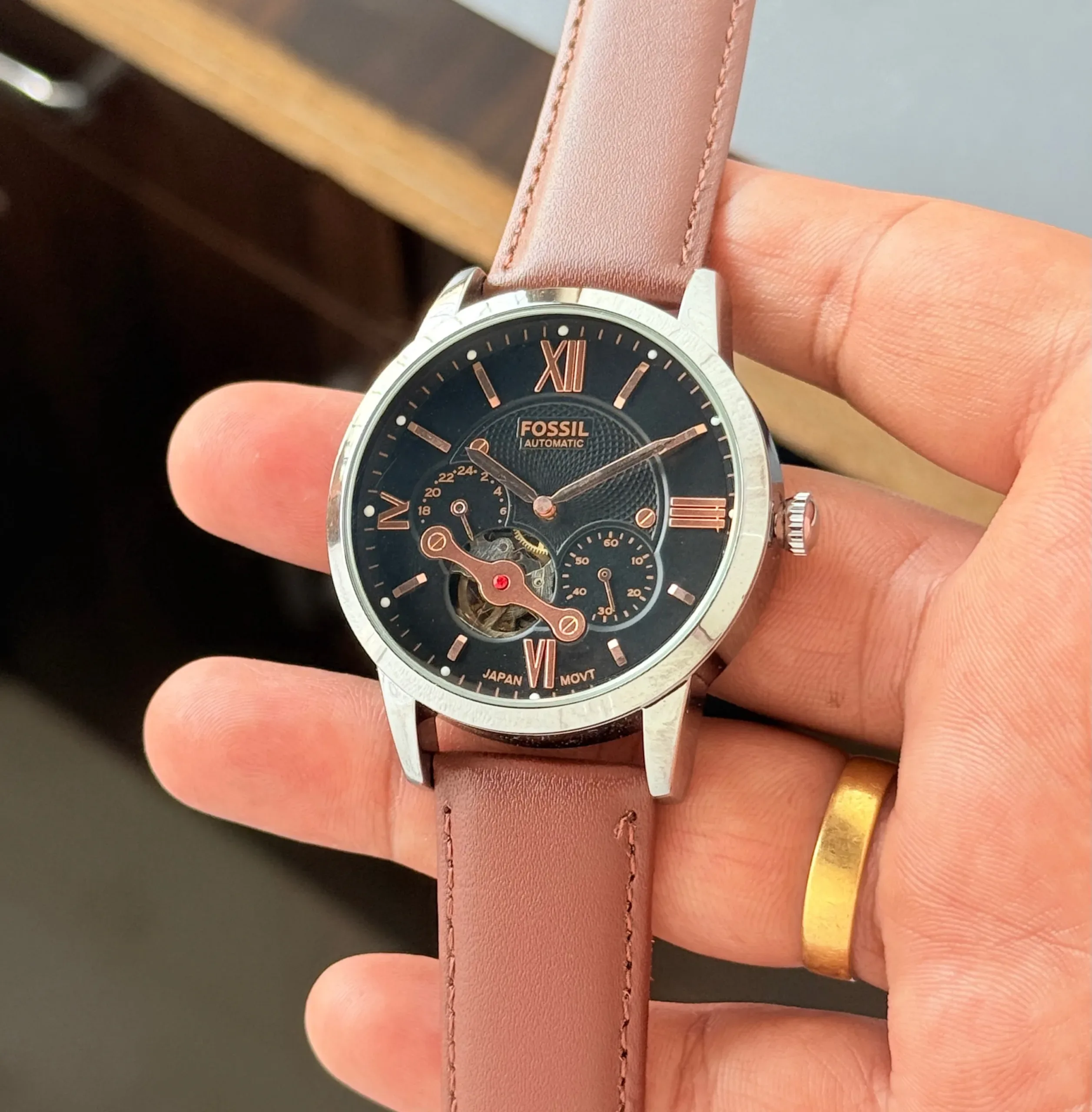 Fossil 42mm Black Dial Automatic - Image 6