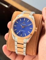 Omega Seamaster Aqua Terra Blue Dial - Image 4