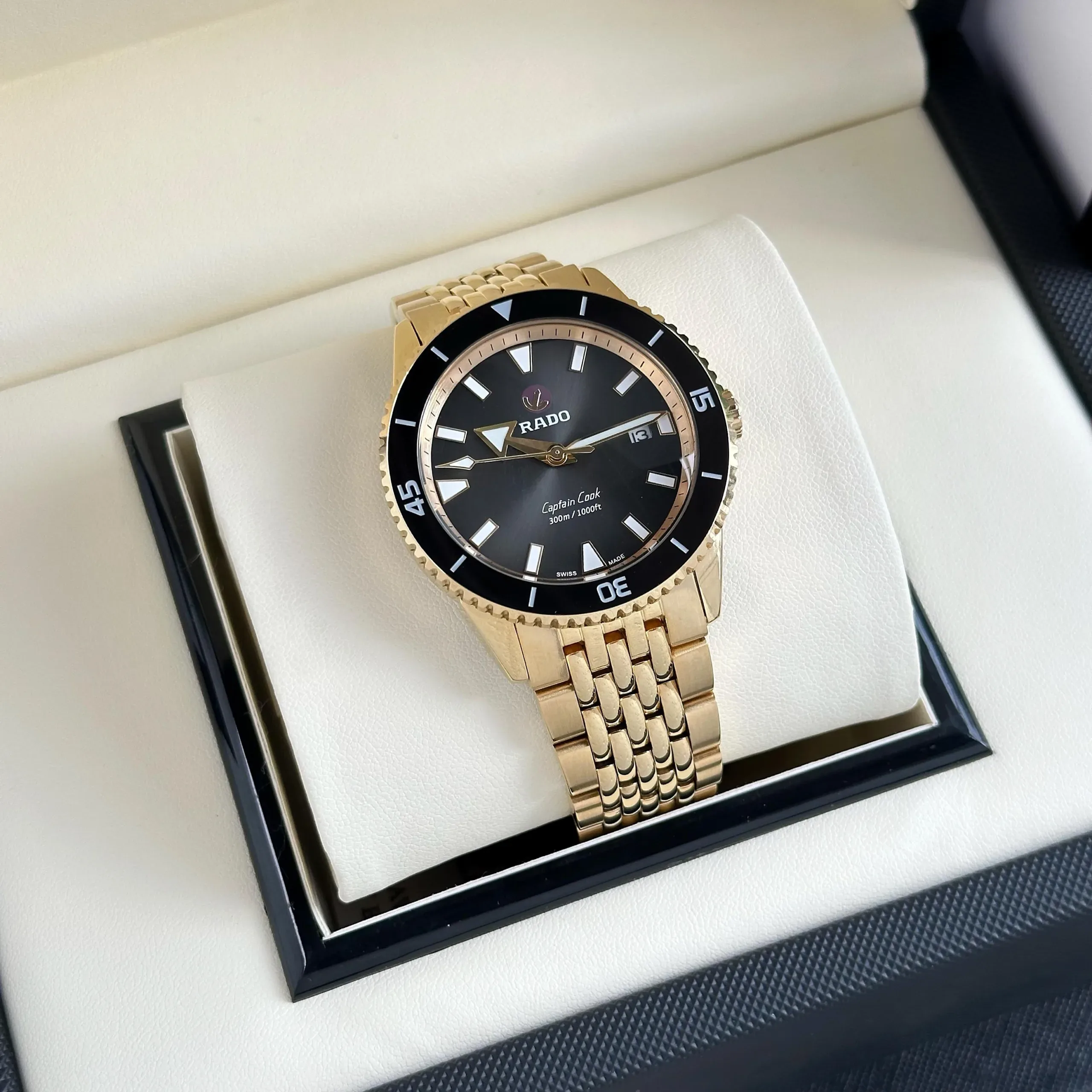 Rado Captain Cook Vintage Black Dial - Image 3