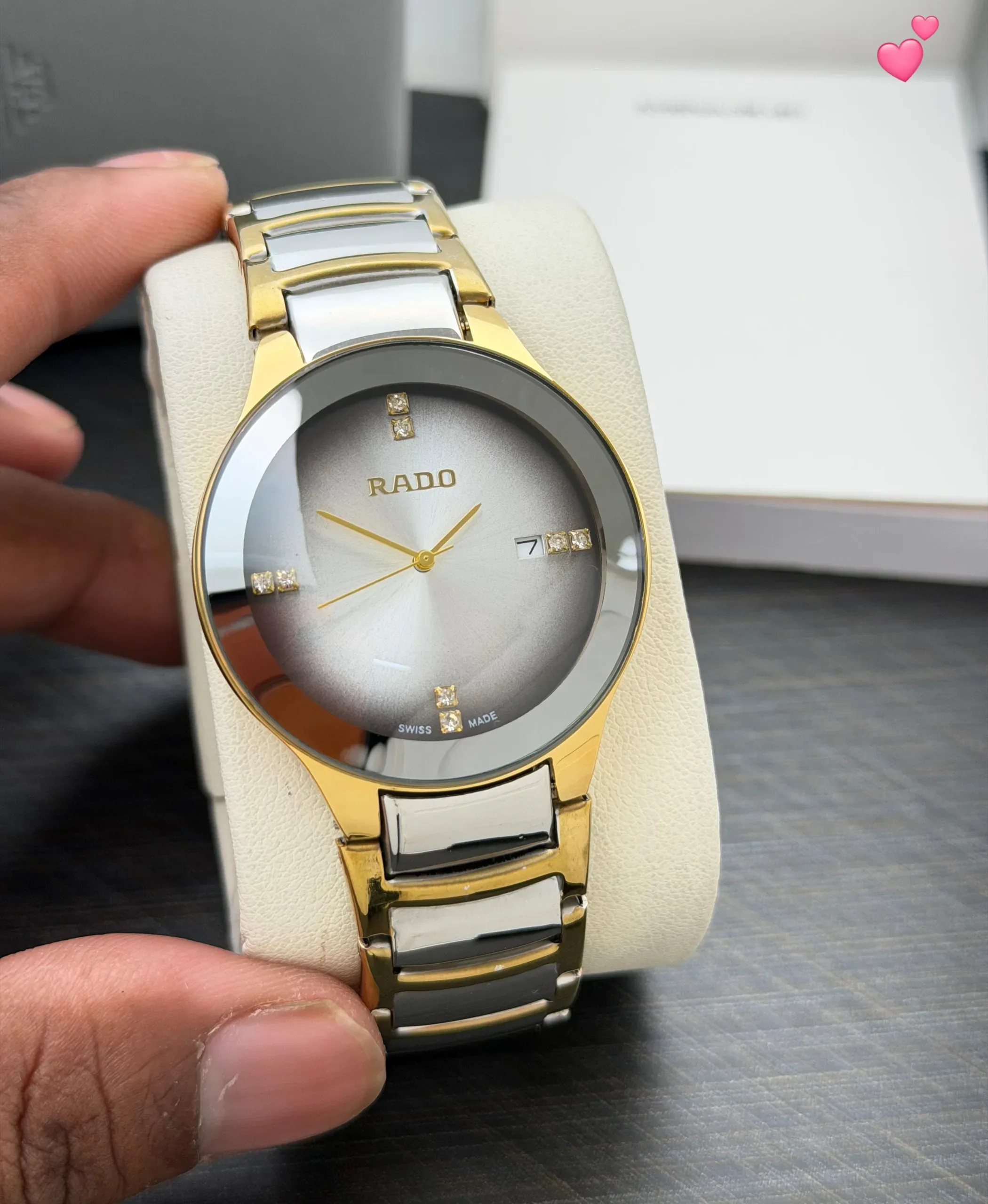 Rado Grey Gold Tone Dial - Image 3
