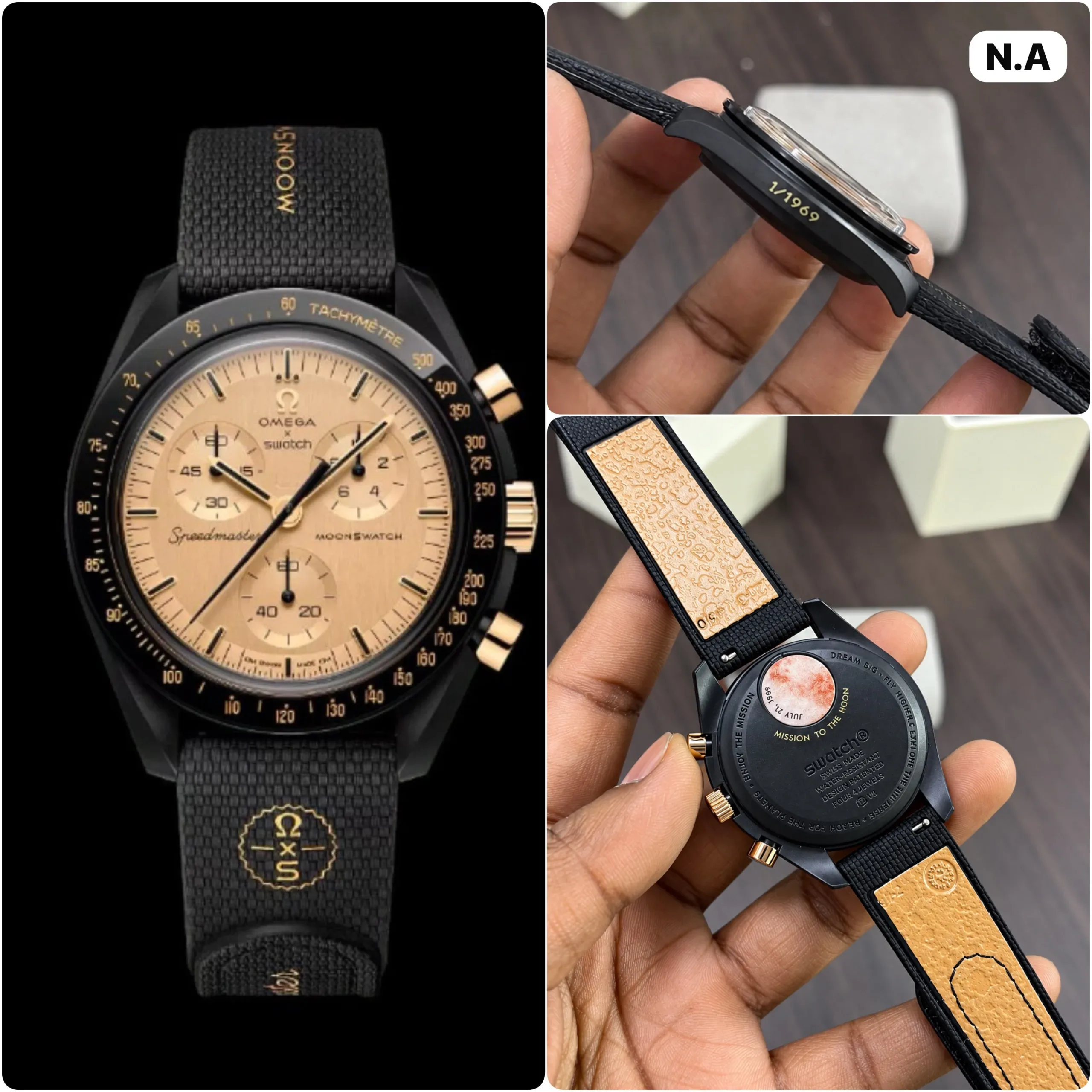 Omega × Swatch Champagne Dial - Image 2