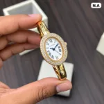 Cartier Gold Diamond-Paved Bangle