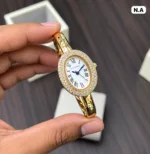 Cartier Gold Diamond-Paved Bangle
