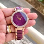 Michael Kors Parker purple Ceramic Dial