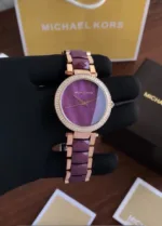 Michael Kors Parker purple Ceramic Dial - Image 4