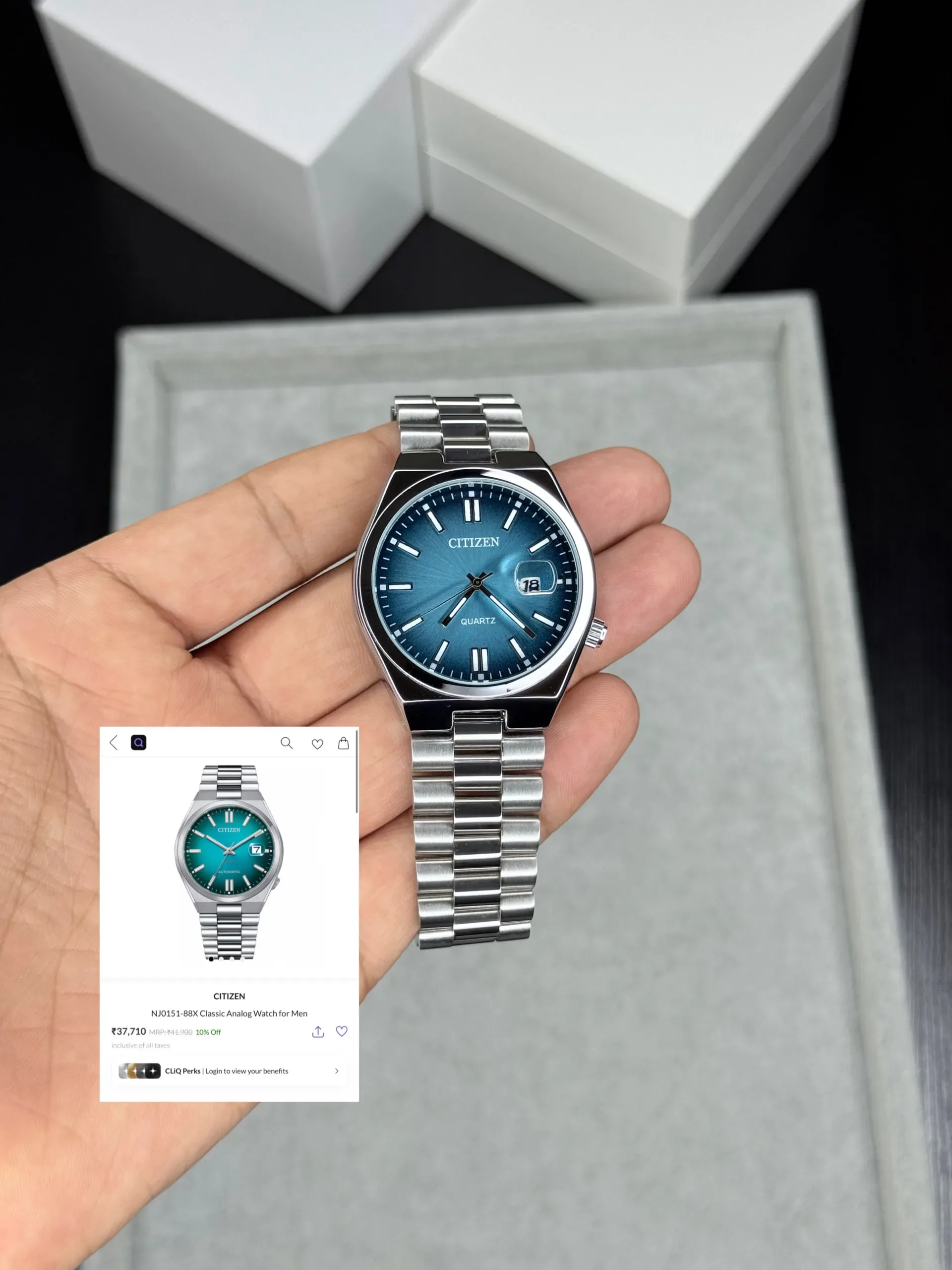 Citizen Tsuyosa Blue Dial Quartz - Image 2