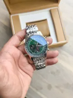 Breitling Dark Green Dial Chronomat - Image 2