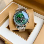 Breitling Dark Green Dial Chronomat - Image 3