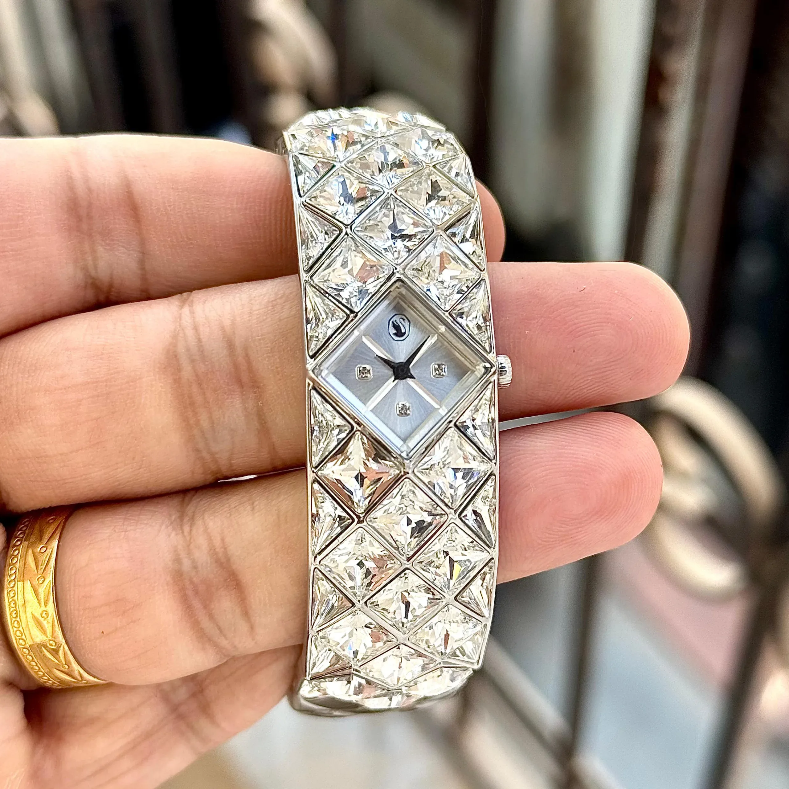 Swarovski Curiosa Crystal Bangle Series - Image 1
