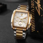 Versace Two Tone White Dial Quartz - Image 3