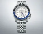 Seiko Gmt Silver White Dial - Image 2