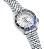 Seiko Gmt Silver White Dial - Image 3