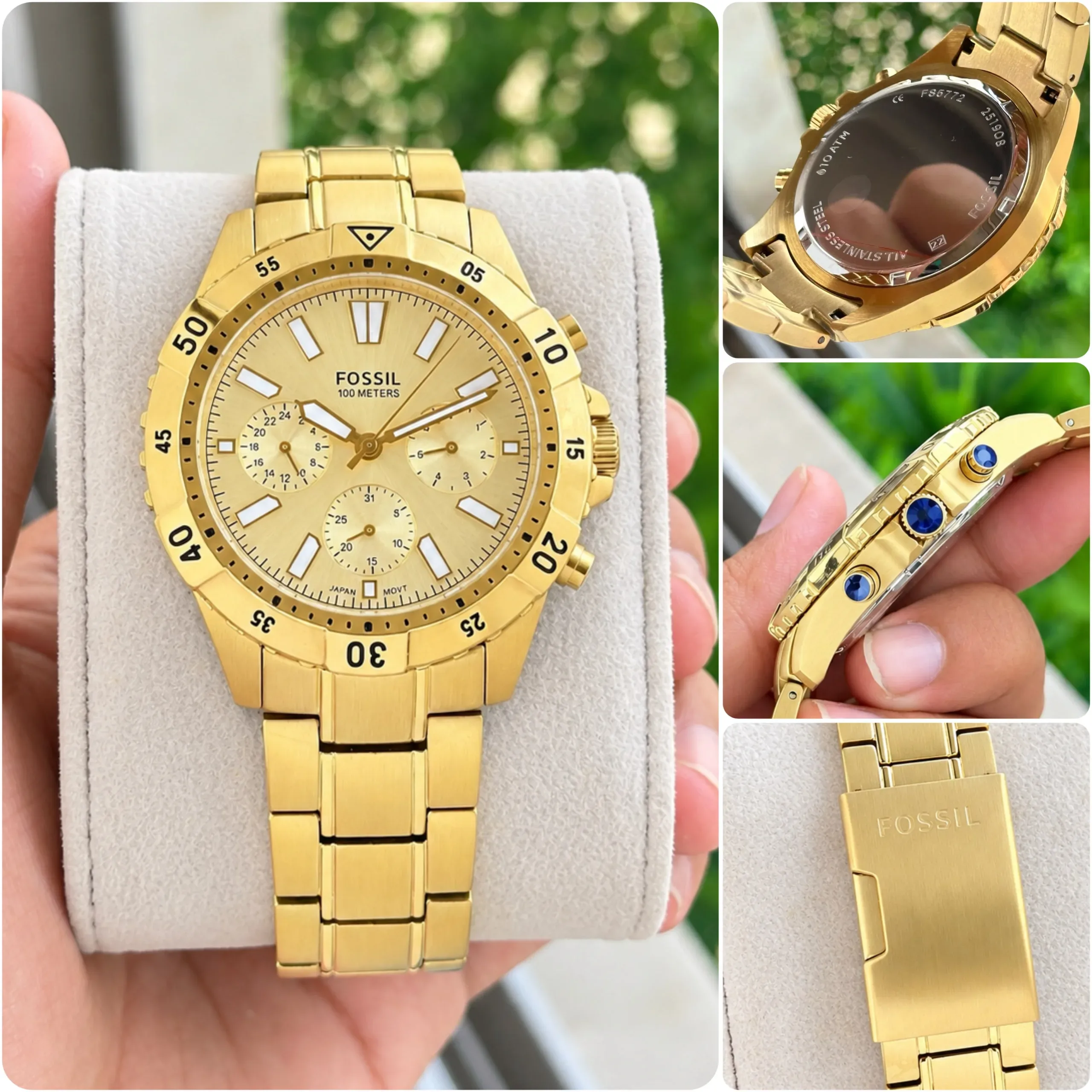 Fossil ⁠Rotating Golden Dial - Image 4