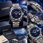 Seiko Date Just Blue Dial - Image 5